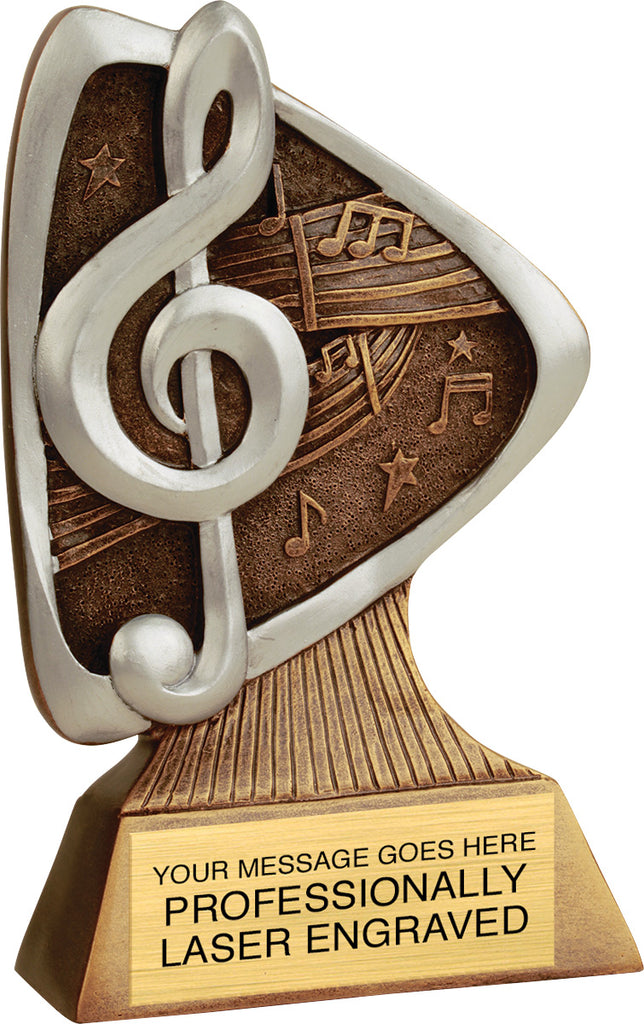 Music Triad Resin Trophy [RJTRD-MC]