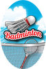 Badminton Oval Insert [OV-1905]