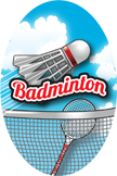 Badminton Oval Insert [OV-1905]