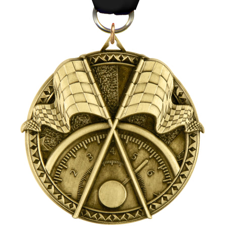 2" Racing Ultra-Impact 3-D Medal [MDTD2-RC]