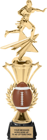 Flag Football Radiance Riser Trophy [TPWSBR-FLGFB]