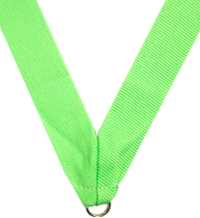 7/8 x 30 in. Neon Green Neck Ribbon [NKRB-4078]