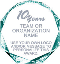 Acrylic Octagon Award [A80-J]