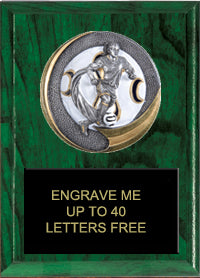 Soccer Motion Xtreme Plaque - Female [PMX68-SCF]