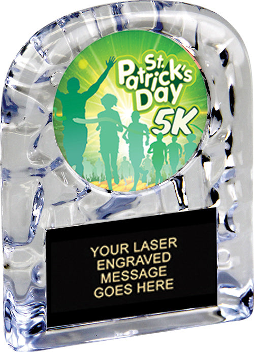 Krystal Clear Ice Award w/ Insert [i224]