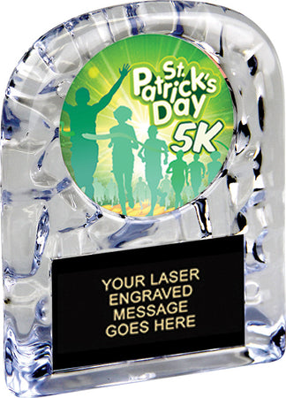 Krystal Clear Ice Award w/ Insert [i224]