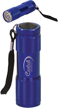 9 LED Flashlight Keychain- Blue [FLSHLT141-BLU]