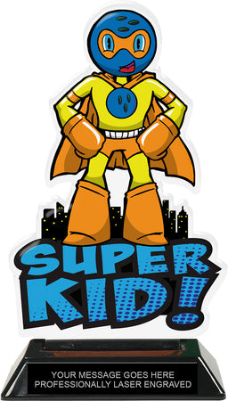 Bowling Super Kid Acrylic Trophy- 8 inch [TACR8-SHKD-BWL-Q]