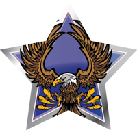 Mascots- Eagle Star Insert [ST-2465]