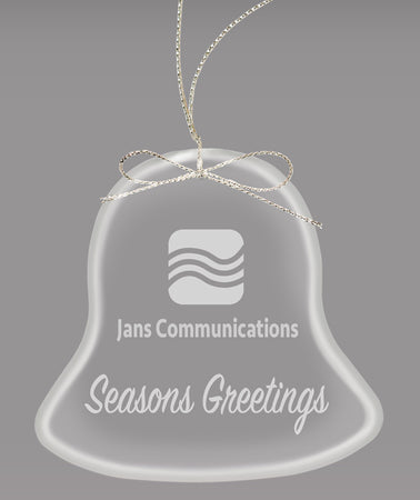 Crystal Faceted Ornament- Bell [CORN1402]