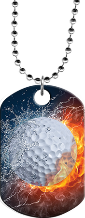 Golf Monster Dog Tag [DTXL-GL]