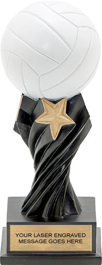Volleyball Twister Resin Trophies