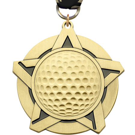 2.25" Golf Dynastar Medal [MPDSTR-GL]