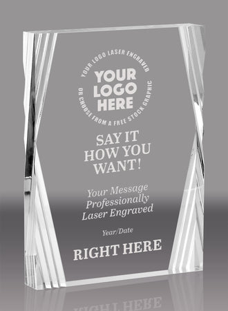 Diamond Cut Clear Acrylic [AJD51]