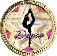 Dance Round Insert Pin [P78RI-DC1]