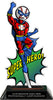 Baseball Super Hero Acrylic Trophy- 10 inch [TACR10-SH-BS-Q]