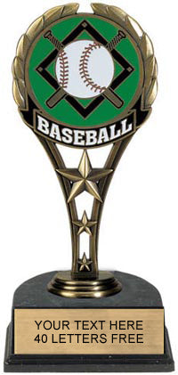 Painted Metal Sport Theme - Baseball [PMT-BS]