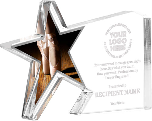 Dance Galaxy Star Acrylic Awards