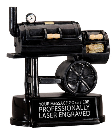 BBQ Smoker Resin Trophy [RM13-66]