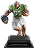 Beast Football Choose Your Number Acrylic Trophy - 7 inch Green [TACR7-BST-FB-GRN-Q]