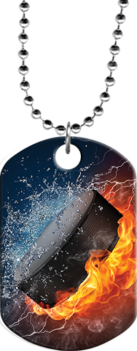 Hockey Monster Dog Tag [DTXL-HK]