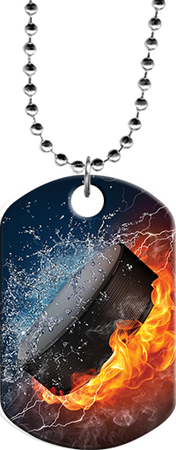 Hockey Monster Dog Tag [DTXL-HK]