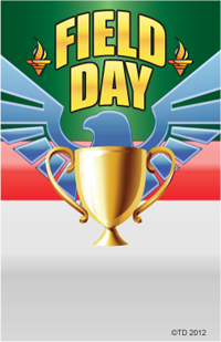 Field Day- Eagle Plaque Insert [BBP-1580]