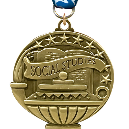 2" Social Studies Academic Medal [MAP2-SOST]