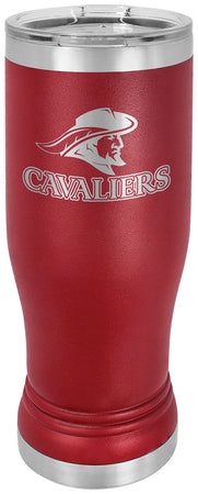 14 oz. Polar Camel Pilsner Tumbler w/Lid - Maroon [PCJ9-53]