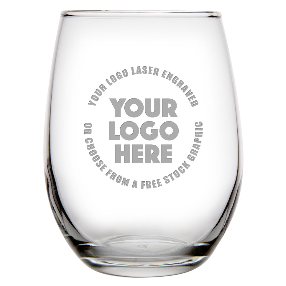 9 oz. Stemless Wine Glass [CWSWG9]