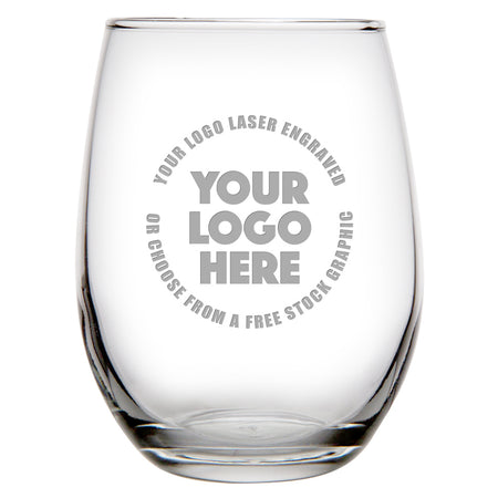 9 oz. Stemless Wine Glass [CWSWG9]