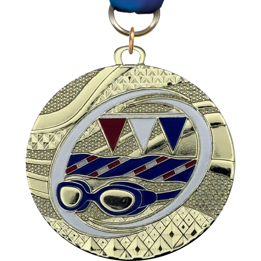 2" Swim Prime Diecast Medal [MTP2-SW]