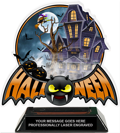 Halloween Bat Colorix-T Acrylic Trophies
