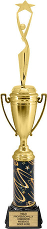 Cup Trophy on Synthetic Round Base [TRD17CF]
