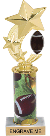 Football Shooting Star Spinning Trophy [TSSS10-FB]