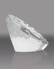 Crystal Duet Round Clear Paperweight Award [CF31-3-X]