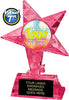 Exclusive Krystal Ice Ruby Star  w/ Custom Insert [iXSTRRD]
