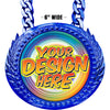 6 inch Custom Champion Chain - Blue [CXCSP-BLU]