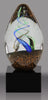 Egg-Shaped Art Glass Award - 5.25 inch [AGM47]
