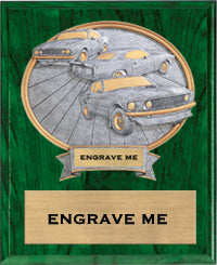 Muscle Cars Sport Legend Oval Plaque 10.5"x13" [P10SLO8-MU]