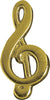 Music G Clef Chenille Pin [PCH-13]
