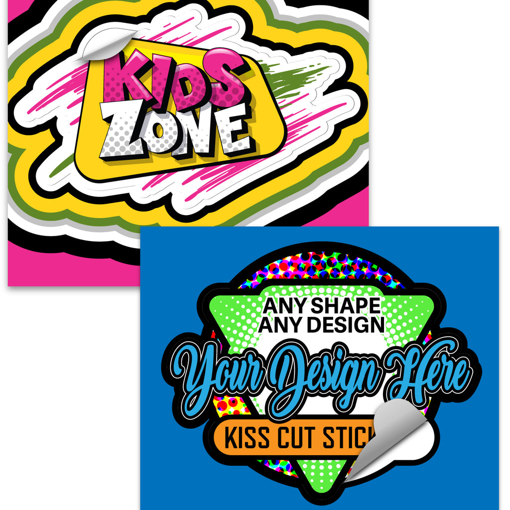 Custom Kiss Cut Stickers