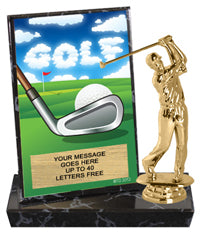 Golf Billboard Plaque [PBB6-GL]