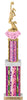 Diamond Riser Rectangle/Oval Column Trophy [TDRQRD17]