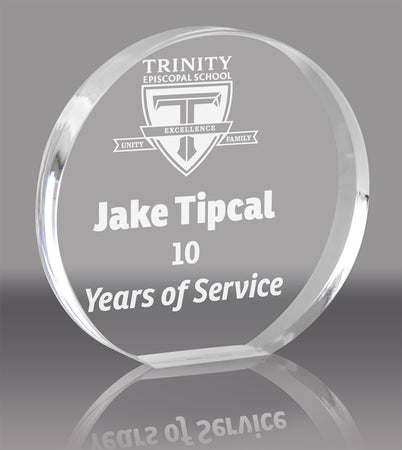 Acrylic Orbit Award - 5.75 x 6 inch [AYRD-6-Q]