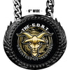 The G.O.A.T. 6 inch Black Chrome Champion Chain [CCSP-BLK-GOAT]