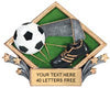 Soccer Color Diamond Resin Trophy [RCD75-SC]