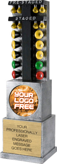 Drag Race Tree Custom Insert Resin Trophy [SXDRL-188]