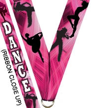 7/8 x 30 in. Dance Vortex Sateen Neck Ribbon [NKRB-4004]