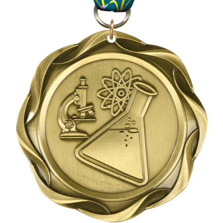 3" Science Fusion Diecast Medal [MFUS2-SE]